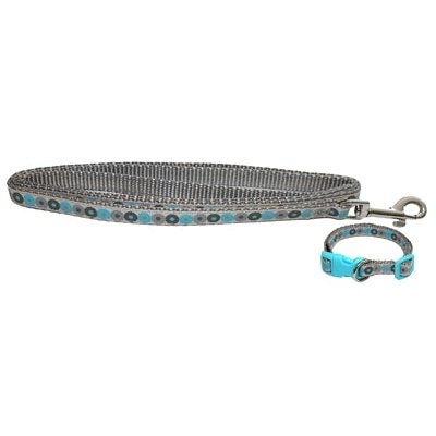 Little Rascals Kleine Racker Welpenhalsband Mit Linie Blau 22,5-36 CM